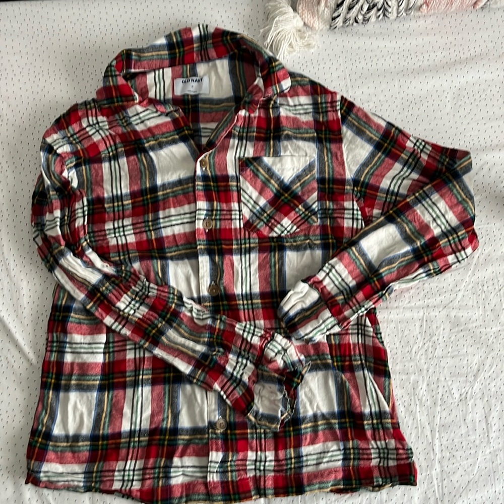 *set* Worn once Holiday pyjama set from Old Navy size Medium